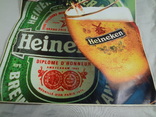 Наклейка пиво Heineken 41х30 см, фото №5