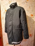 Пальто строгое. Куртка мощная с подстежкой полиэстер коттон р-р L (ближе к XL), photo number 4