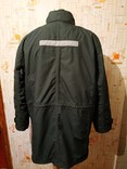 Пальто строгое. Куртка мощная с подстежкой полиэстер коттон р-р L (ближе к XL), photo number 8