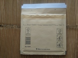 Бандерольный конверт CD 175х160, 30 шт. Польша, желтый, фото №2