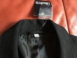Новый чёрный пиджак, рост 158, фото №3