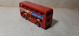 Машинка .Автобус двохэтажный london bus 1981 Matchbox s 1/124 lesney England, фото №3