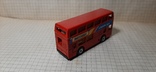 Машинка .Автобус двохэтажный london bus 1981 Matchbox s 1/124 lesney England, фото №5