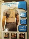 Корректор осанки с 12 магнитами SPINE PERFORMANCE PRO корсет для спины L/ XL, фото №2