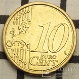 Італія 10 євроцентів, 2010, фото №3