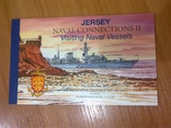 Буклет марок Джерси - военные карабли - Визит ВМС Великобритании, фото №2