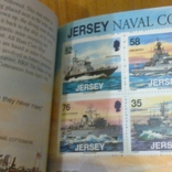 Буклет марок Джерси - военные карабли - Визит ВМС Великобритании, фото №6