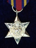 Великобритания. Медаль. Звезда Бирмы. Миниатюра., фото №2