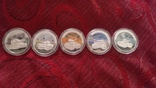 Либерия - набор из 5 монет по 5 долларов 2008 года ‘, фото №5