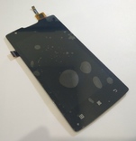Дисплей экран с тачскрином сенсором Lenovo A1000 черный, фото №2