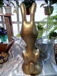 Деревянная скульптура - заяц, фото №4