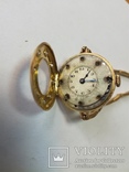 Золотые часы с 8 брильянтиками., фото №3