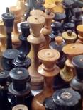 Шахматы старые , разные, шахматные фигуры 295 штук, фото №12