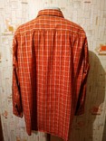 Рубашка кирпичная клетка Timberland Индонезия коттон p-p XL, фото №7