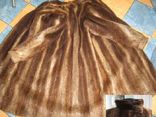 Большая шикарная женская натуральная бобровая шуба. Германия. Лот 690, фото №9