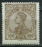 1910 Португалия король Мануэл II  100R, фото №2