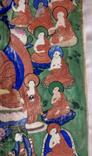 Тибетская тханка Будда Шакьямуни. 61x40 см. 19 век, фото №6