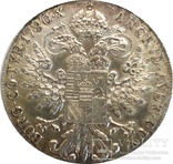 Австрия 1 талер, 1780,серебро,Мария Терезия надпись IUSTITIA ET CLEMENTIА,С219, фото №3