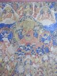 Тибетская тханка Тысячи Будд. 19 век, фото №3