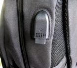 Рюкзак , карман антивор , вход USB , ремень для чемодана колесах ., фото №5