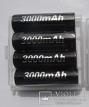 Аккумуляторы PALO тип AA, Ni-Mh 3000mAh (4шт), фото №3