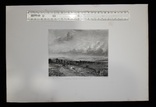 Гравюра. Дж. Констебл - Лукас. "Хэмпстед-Хит.". До 1840 года. (42,8 на 29 см). Оригинал., фото №9