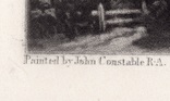 Гравюра. Дж. Констебл - Лукас. "Летний полдень". До 1840 года. (42,8 на 29 см). Оригинал., фото №5