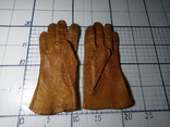 Шкіряні рукавички на дівчинку, фото №2