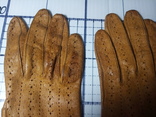 Шкіряні рукавички на дівчинку, фото №4