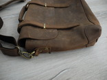 Сумка портфель Gold Rush Leather Company ( 100% кожа , 40*30 см ) Новое , photo number 7