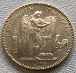 50 франков 1904 года Франция золото 16,12 грамм 900’, фото №2