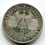 5 марок 1955 г. Людвиг Баденский, фото №3