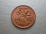 Канада. 1 цент, 1975 р. (кругла форма), фото №3