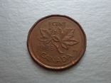 Канада. 1 цент, 1983 р. (12-кутна), фото №3