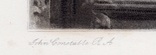 Гравюра. Дж. Констебл - Лукас. " Церковь в Бергхольте". До 1840 года. (42,8 на 29 см)., photo number 5