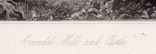 Гравюра. Дж. Констебл - Лукас. "Арундел". До 1840 года. (42,8 на 29 см). Оригинал., фото №6