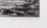 Гравюра. Дж. Констебл - Лукас. "Летняя земля". До 1840 года. (42,8 на 29 см). Оригинал., фото №7