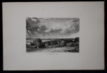 Гравюра. Дж. Констебл - Лукас. "Летняя земля". До 1840 года. (42,8 на 29 см). Оригинал., фото №8