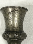 Иудаика серебряный бокал, фото №3