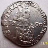 Срібний дукат 1690 р. Утрехт Нідерланди, фото №3