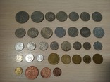 34 монеты разных стран мира 20век, фото №2