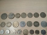 34 монеты разных стран мира 20век, фото №5