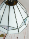 Настольная лампа в стиле Тиффани. Стекло, Германия., фото №6
