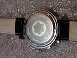 Часы GMT Chronograph Mont Blanc №9168 (ИМИТАЦИЯ), фото №13