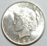 1 доллар 1922 год. Анц., фото №3