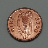 Ірландія 1 пенні, 2000, фото №3