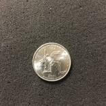25 центов США 2001 год Нью-Йорк P, фото №2