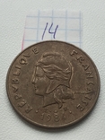 Французская Полинезия 100 франков 1984 года, фото №3