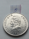 Новая Каледония 20 франков 1972 г., фото №3