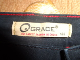Утеплённые коттоновые брюки GRACE, размер 122, фото №4